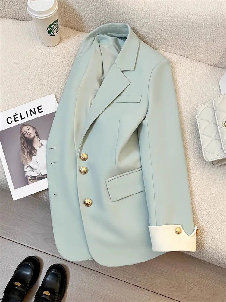 Blazer Luxe Dourado