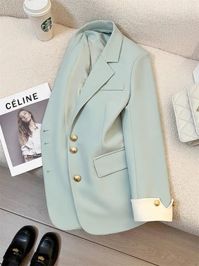 Blazer Luxe Dourado