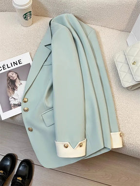 Blazer Luxe Dourado