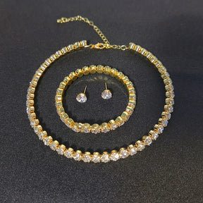 Conjunto de Cristais Luxuosos