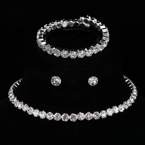Conjunto de Cristais Luxuosos