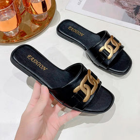 Sandalias Luxo Verão